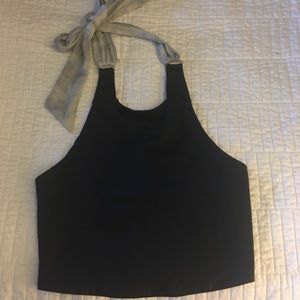 NWT Free People Crop Halter Top